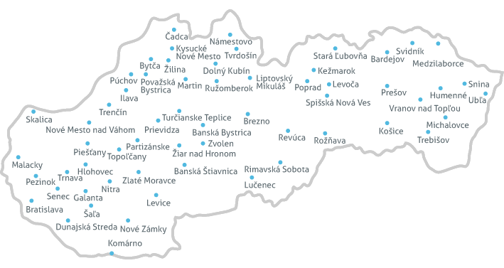 Mapa počítačových kurzov za rok 2015